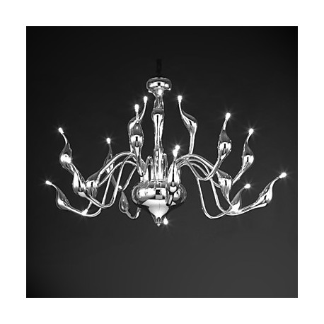 Modern Chandelier Light 18 Lights LED G4 Chrome Finish / Bulb Included/ Living Room