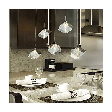 Fashion Crystal Lamp Five Head Crystal Pendant