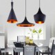 Max 60W Mini Style Painting Metal Pendant Lights Bedroom / Dining Room