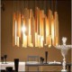 Hotel Engineering Wood Art Personality Line Room Chandelier