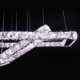 2 Modern/Contemporary Crystal / LED Metal Pendant Lights