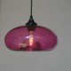 Modern Characteristic Pendant, 1 Light With Transparent Shade