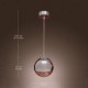 Max 60W Modern/Contemporary / Globe Mini Style Chrome Metal Pendant Lights Dining Room / Kitchen