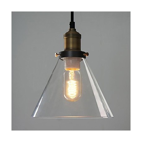 Max 60W Traditional/Classic / Vintage / Bowl Mini Style Painting Metal Pendant Lights Living Room / Bedroom / Dining Room