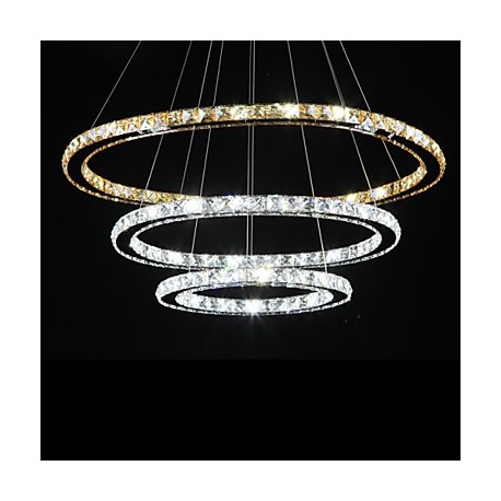 YL LED Ceiling Lights with Fashion Style Ring Crystal Ceiling Lamp