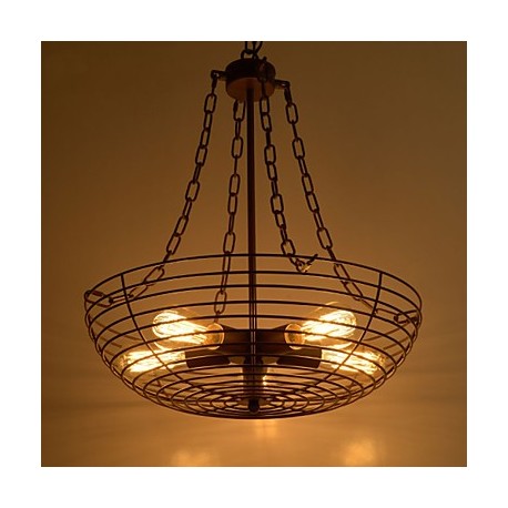 Retro Classic Metal Ceiling Lights, Simple Dining Room Kitchen Pendant Lamps Bar Cafe Hallway Balcony Pendant Lamp