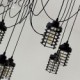 Vintage Edison Multiple Ajustable DIY Ceiling Lamp Light Pendant Lighting Chandelier Modern Chic Industrial Dining