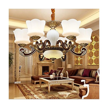 Garden Creative Zinc Alloy Retro Dining Pendant lamp