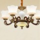 Garden Creative Zinc Alloy Retro Dining Pendant lamp