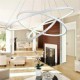 Modern Design/90W LED Pendant Light Three Rings /Fit for Showroom,Living Room, Dining Room,Study Room/Office, Game Room