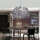 Modern Pendant Light in Circle Featured Lampshade