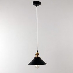 Max 60W Traditional/Classic / Retro / Bowl Mini Style / Bulb Included Painting Pendant LightsLiving Room / Bedroom / Dining Room