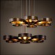 American Country Iron Industrial Wind flower Pendant lamp