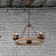 Ceramic Coffee Industry Wind Rope Chandelier RetroLron Chandelier Simple Restaurant3