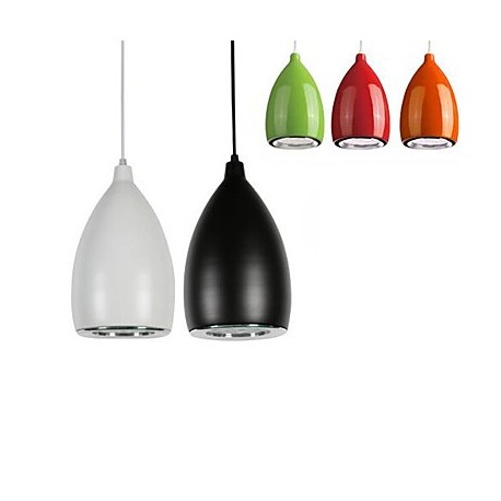 1w Modern/Contemporary / Globe LED Painting Metal Pendant LightsDining Room / Kitchen / Study Room/Office / Kids Room / Game Roo