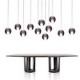 Pendant Light G4 Retroifit 3W Chrome Plating Crystal Modern/Contemporary Pendant Lamp for Dining Room