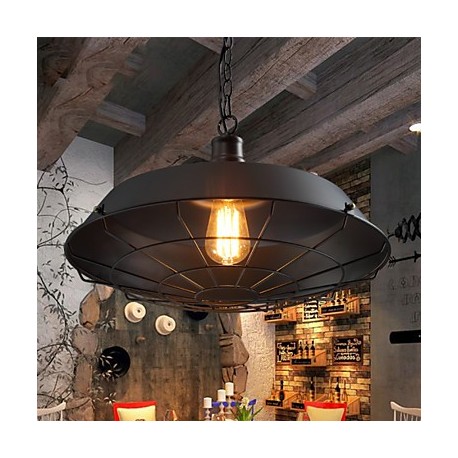 Pendant Lights American Country Retro Wrought Iron Contemporary and Contracted Restaurant Bar Warehouse Droplight