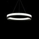 Led Linear Pendant Light 36W Round Led Ceiling Light