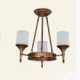 Retro Pastoral Wrought Iron Chandeliers