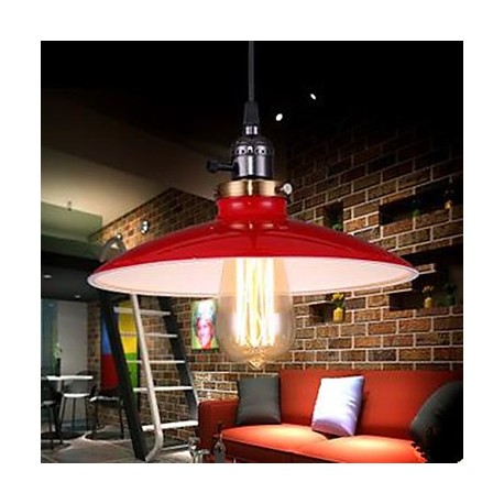 American Industrial Cafe Bars Attic LOFT Style Study UFO Droplight