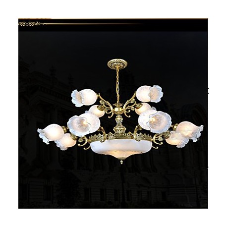 Chandeliers, Traditional/Classic/Vintage/Retro Bedroom/Dining Room/Kitchen/Study Room/Office/Hallway Metal