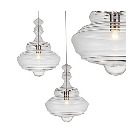 Artistic Pendant Lamp/1 Light/Modern SimplicityColorless/Clear/Glass