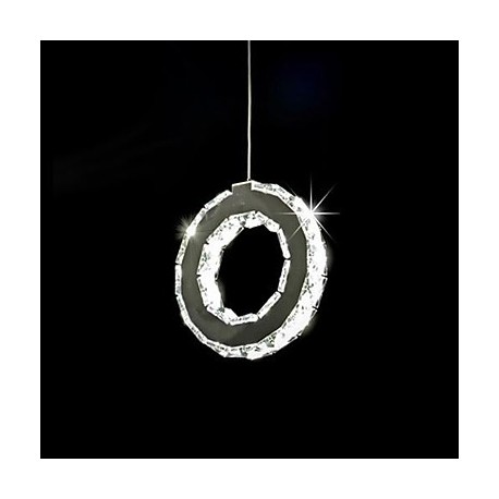 6W Modern/Contemporary Crystal Metal Pendant Lights Living Room