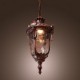 Antique Inspired Pendant Light with 1 Light