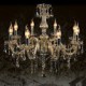 110V OR 220V 8 Lights Luxury Crystal Chandelier/Cognac Color/K9 Crystal Chandeliers Living Room / Bedroom