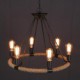 Country Mini Style Painting Metal Pendant LightsLiving Room / Bedroom / Dining Room / Study Room/Office / Kids Room / Entry / Ga