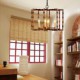 American Country Simple Antique Copper Iron Chandelier Chandelier Creative Restaurant