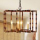 American Country Simple Antique Copper Iron Chandelier Chandelier Creative Restaurant