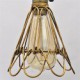 American country Vintage single head lotus Iron Chandelier