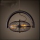 Retro Industrial Wind lamp fan pendant lamp American style bar