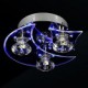 Chandelier Modern LED Crystal Living 3 Lights