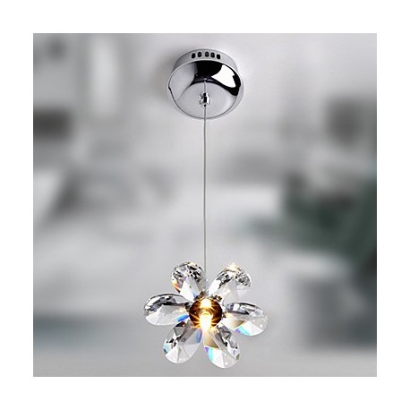 Max 20W Modern/Contemporary Crystal / Mini Style / Bulb Included Electroplated Pendant Lights Bedroom / Dining Room / Kids Room