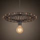 Retro Classic Metal Ceiling Lights, Simple Dining Room Kitchen Pendant Lamps Bar Cafe Hallway Balcony Pendant Lamp