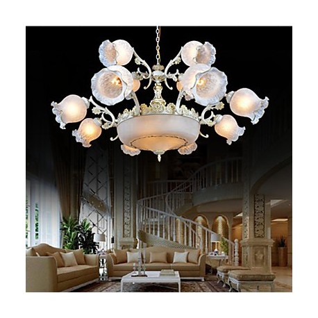 Chandeliers, Traditional/Classic/Vintage/Retro Living Room/Bedroom/Dining Room/Study Room/Office/Hallway Metal