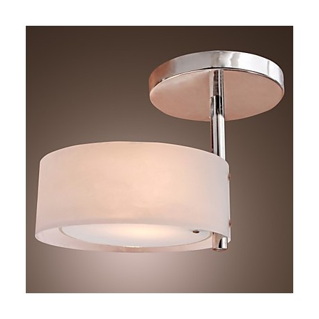 Max 60W Modern/Contemporary Mini Style Chrome Metal Chandeliers / Flush Mount Living Room / Bedroom / Hallway / Garage