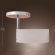 Max 60W Modern/Contemporary Mini Style Chrome Metal Chandeliers / Flush Mount Living Room / Bedroom / Hallway / Garage