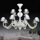 Modern Minimalist Creative LED Crystal Mushroom Pendant 8+4