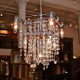 North American-Style Characteristic Crystal 9 Light Chandelier In Pipe Design