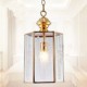 American Country Small Pendant all Copper Single Glass E