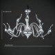 Max 10 watt Modern/Contemporary Chrome Metal Chandeliers / Pendant Lights