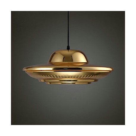 Country LED Electroplated Metal Pendant Lights Bedroom / Dining Room / Study Room/Office / Game Room / Hallway / Garage