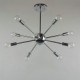 MAX:60W Country Mini Style Chrome Metal Pendant Lights Living Room / Dining Room / Study Room/Office / Entry / Hallway