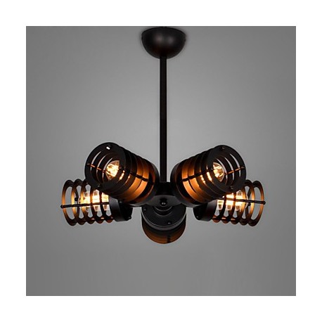 Retro Classic Metal Ceiling Lights, Simple Dining Room Kitchen Pendant Lamps Bar Cafe Hallway Balcony Pendant Lamp