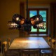 Retro Classic Metal Ceiling Lights, Simple Dining Room Kitchen Pendant Lamps Bar Cafe Hallway Balcony Pendant Lamp