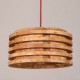 Willow Wood Lamp Chandelier Wooden Balcony Restaurant Bar