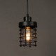 E14 10*18CM Line 1M Retro Circle Of Single Head Lamps And Lanterns Character Art Chandelier Led Lamp